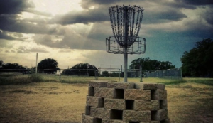 disc golf scene